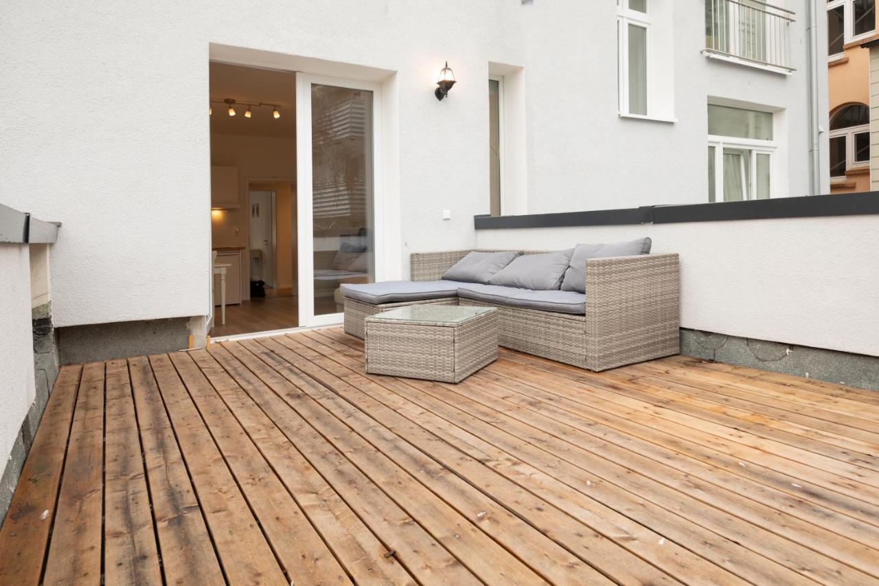 Apartment Direkt Am Hafen - Mit Terrasse Und Uhd Tv Dortmund Extérieur photo